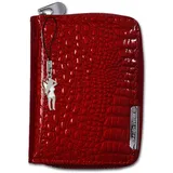 Jennifer Jones Damen Minibörse Geldbörse rot