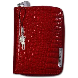 Jennifer Jones Damen Minibörse Geldbörse rot