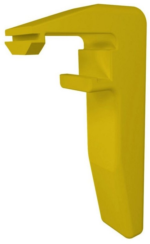 fossi3D Küchenmaschinen Zubehör-Set Griff kompatibel für Monsieur Cuisine Connect abnehmbar Halter LIDL M gelb