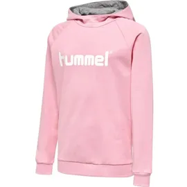 hummel GO Baumwoll Logo Hoodie Kinder cotton candy 176