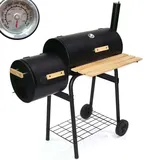 Apex - bbq Holzkohlegrill Barbecue 56510 Smoker Grill Grillwagen Standgrill Räucherofen