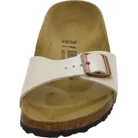 Birkenstock Madrid Vegan Birko-Flor schmal graceful pearl white 41