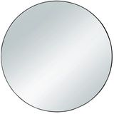 Mirrors & More Metallspiegel Esra, schwarz, 50 cm