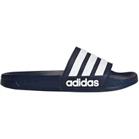 Adidas Adilette Cloudfoam Männlich Blau, Weiß