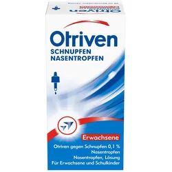 Otriven 0,1 % Nasentropfen 20 ml