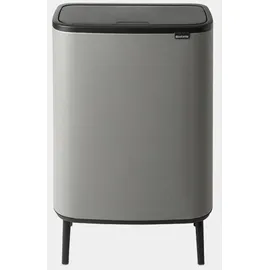Brabantia Bo Touch Bin Hi 60 l mineral concrete gray