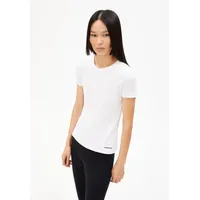 Armedangels T-Shirt mit Label-Detail Modell Kardaa Weiss, S