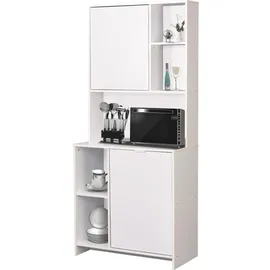 Hti-Living Küchenschrank Malin  Weiß