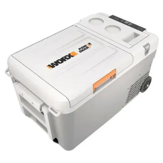 Akku-Kühlbox Worx WX876.9, Temperaturbereich -20°C bis +20°C, inkl. AC-Ladegerät, ohne Akku und Ladegerät