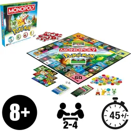 Hasbro Monopoly Pokémon Edition, 8 Jahr(e), 35 min