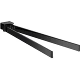 EMCO Loft Handtuchhalter 2-armig Schwarz 055013341
