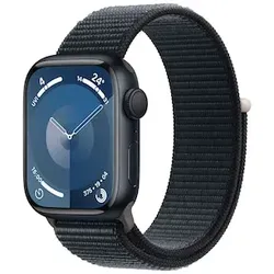 Apple Watch Series 9 GPS 41mm Aluminium Mitternacht Sport Loop Mitternacht