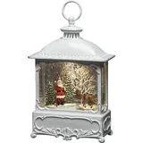 Konstsmide Wasserlaterne Beleuchtung, Antiqueweiß, Warm Weiß