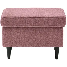 Sconto Hocker Oskar Textil 63 x 43 x 42 cm Grau