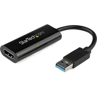 Startech StarTech.com USB 3.0 HDMI Video Card Multi Monitor Adapter - Externe Grafikkarte - USB - Slim - 1080p - Schwarz