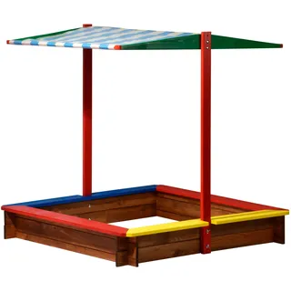 Dobar Sandkasten XL mit Dach (94355FSC)