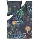 Estella Mako-Satin Bettwäsche Midnight Multicolor 1 Bettbezug 155 x 220 cm + 1 Kissenbezug 80 x 80 cm