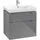 Villeroy & Boch V&B Waschtischunterschrank Subway 2.0 63,7x59x45,4cm, Griff chrom, glossy grey