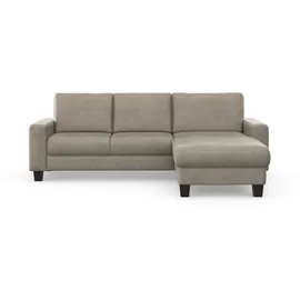 Home Affaire Ecksofa HOME AFFAIRE "Summer L-Form", grau (steel), B:249cm H:91cm T:164cm, 95% Polyester, 5% Polyamid, Sofas, Ecksofa, mit Recamiere, mit oder ohne Bettfunktion und Bettkasten, Cord-Bezug
