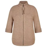 Rabe Strickjacke Braun 42