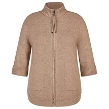 Rabe Strickjacke Braun 42