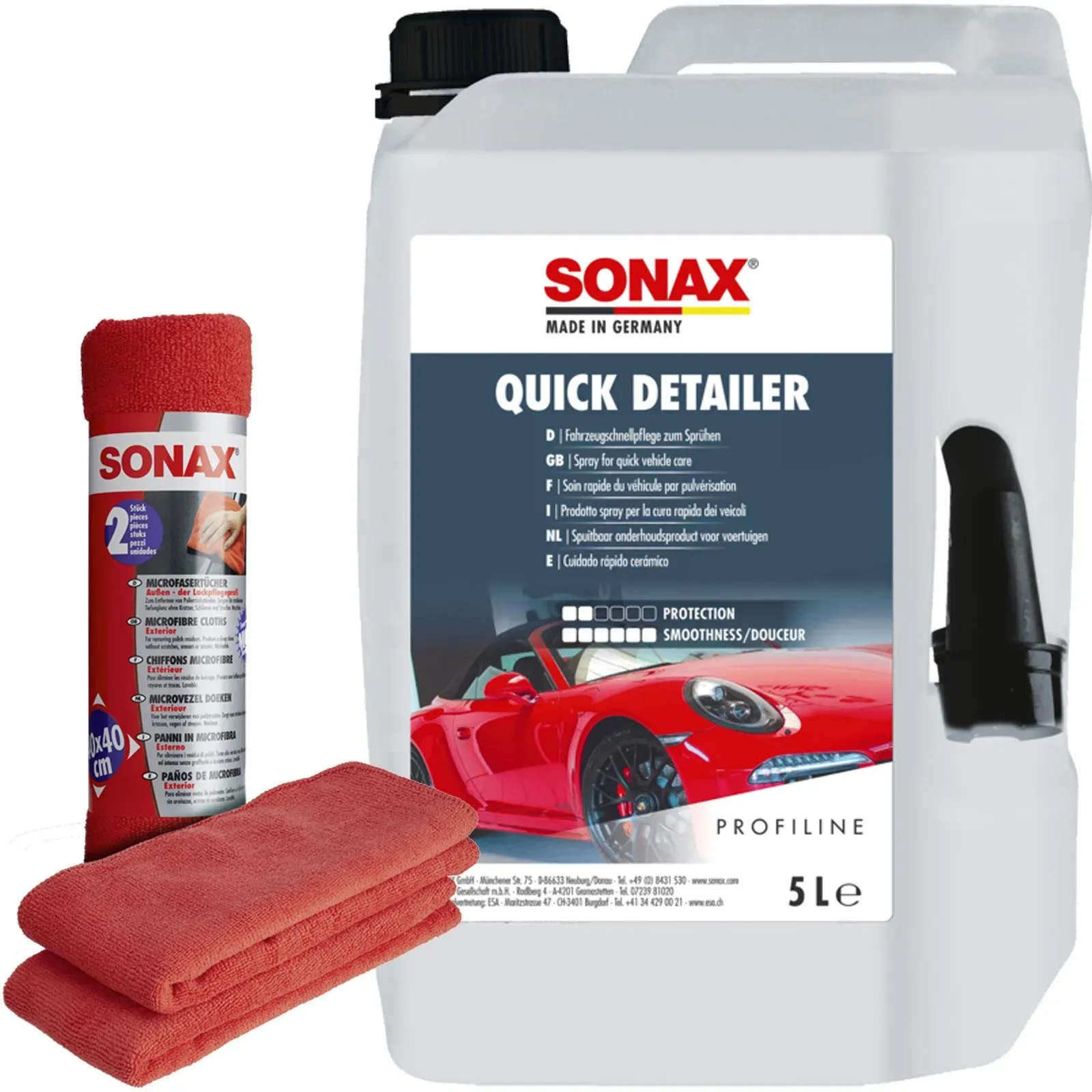 5l Sonax Profiline Quickdetailer Fahrzeugschnelllpflege Zum Sprühen 02685000: Sonax Artikelnr.: 02685000 Sonax Artikelnr.: 04162410