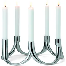 philippi Kerzenständer Bow Silber