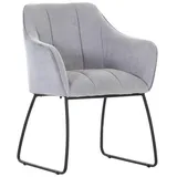 Novel Armlehnstuhl LAILA 62x85x59 grau