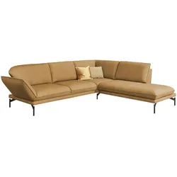himolla Ecksofa  1478 ¦ gelb ¦ Maße (cm): B: 275 H: 87