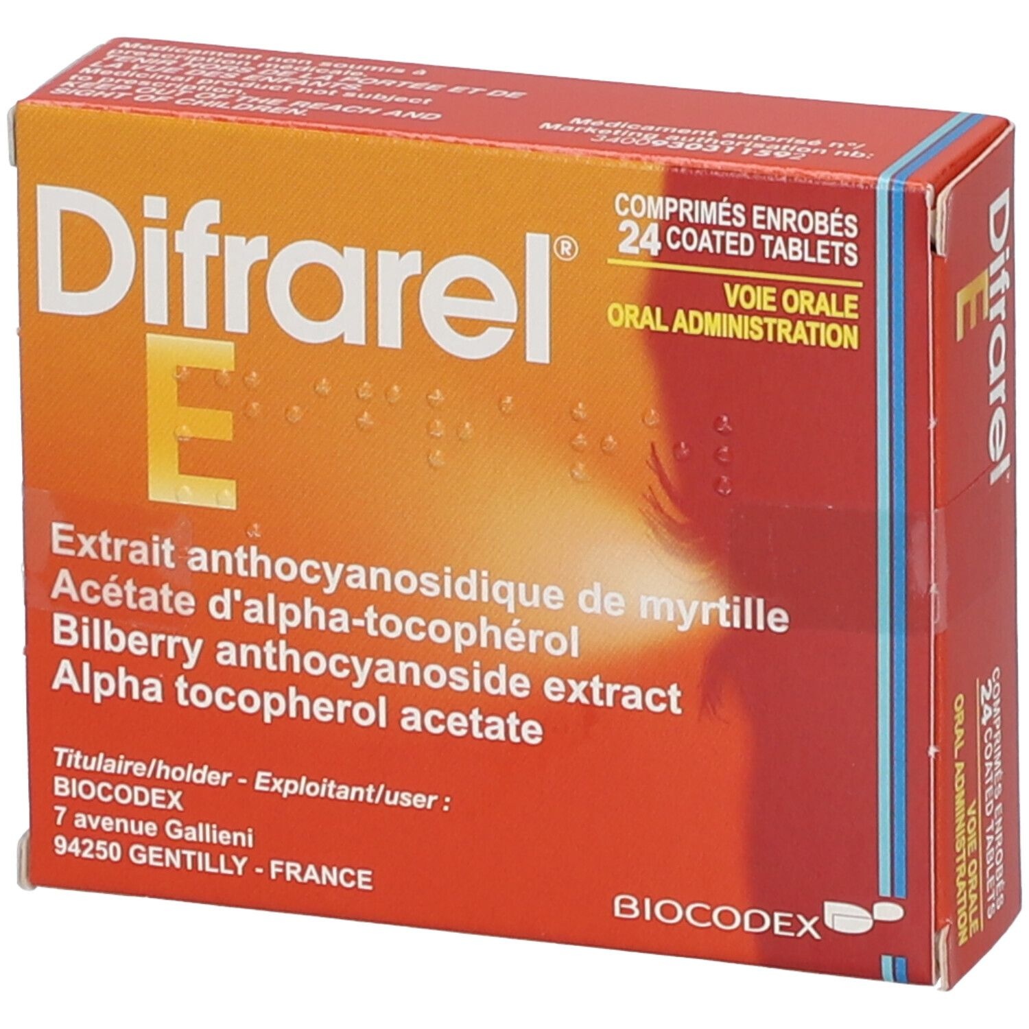 Difrarel® E 24 pc(s) comprimé(s)