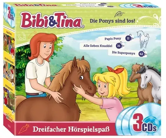 Die Ponys sind los:Papis Pony/Alle lieben Knuddel/