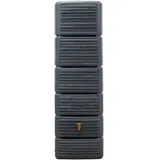 4rain Slim Wood Decor Wandtank 330 l graphite grey