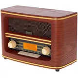 Adler AD 1187 Retro Radio braun