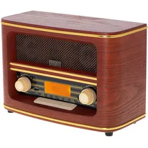 Adler AD 1187 Retro Radio braun
