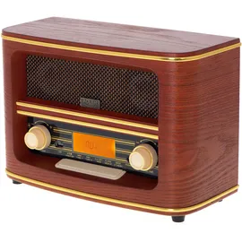 Adler AD 1187 Retro Radio braun