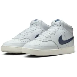 Nike Court Vision Mid Damen White/Midnight Navy 40