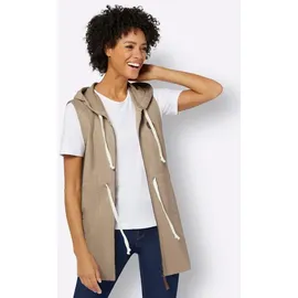 Witt Jerseyweste Shirtweste braun 40