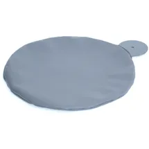 aktiv kat - Schlafmulde mit grauem Metallrahmen und Nano-Bezug Ø 45 cm - Hellgrau