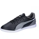 Puma King Match IT Soccer Shoe, Black White-Cool Dark Gray, 43