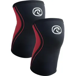 Rehband RX Knee Sleeve 3mm | Kniebandage Ausdauersport, Laufen, Joggen schwarz|rot L