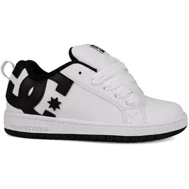 DC Shoes Court Graffik Jungen Weiß/Schwarz 35