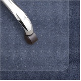 Karat OfficeMarshal Teppich-Bodenschutzmatte Transparent PVC 2,5 Millimeter 75x120 cm