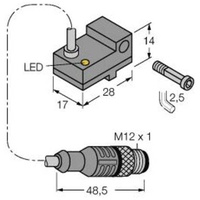 Turck Magnetfeldsensor PNP BIM-NST-AP6X-0,3XOR-RS4/S34