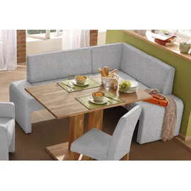 Home Affaire Bologna 180 x 84 x 140 cm Struktur fein langer Schenkel links hellgrau