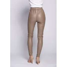 Maze Lederhose "4202110", Damen, Gr. XS, US-Größen, braun (mud), Obermaterial: 100% Lammleder. Innenfutter: 100% Polyester, Hosen