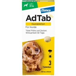 AdTab 450 mg Kautabletten Hunde >11-22 kg 3 St