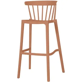 FEROS Barstuhl Windson 50915 terracotta 4 Stück