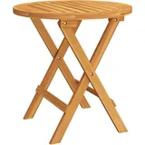vidaXL Bistrotisch 46 x 46 x 47 cm braun klappbar