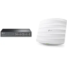 TP-Link TL-SG1016PE 16-Port-Gigabit-Easy-Smart-PoE Switch