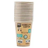 ProNappe Kaffeetasse 0,2 l Braun 15 St.